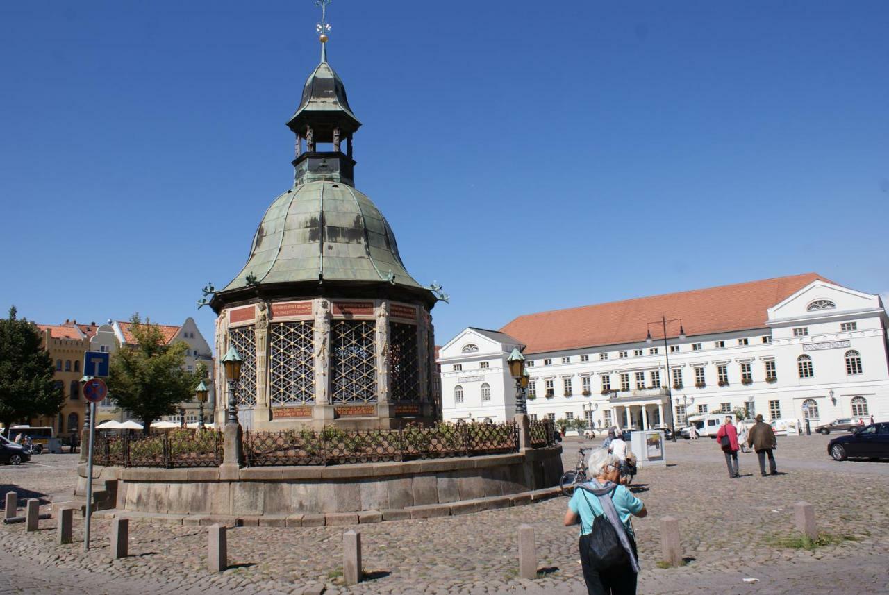 Altstadtblick Wismar mit Terrasse&Parkplatz - ABC34 Exterior foto